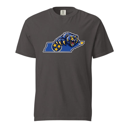 Signature | Comfort Colors T-Shirt | Rutherford County Grizzlies Football | Tennessee Logo