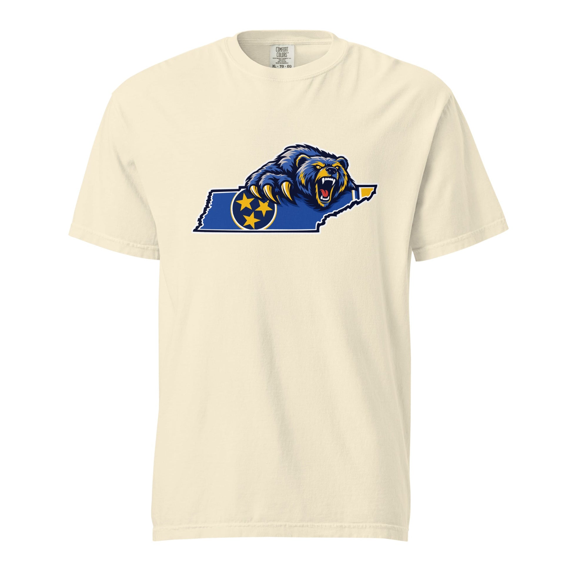 Signature | Comfort Colors T-Shirt | Rutherford County Grizzlies Football | Tennessee Logo