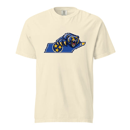 Signature | Comfort Colors T-Shirt | Rutherford County Grizzlies Football | Tennessee Logo