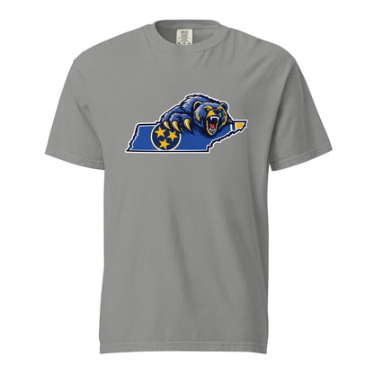 Signature | Comfort Colors T-Shirt | Rutherford County Grizzlies Football | Tennessee Logo