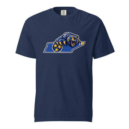 Signature | Comfort Colors T-Shirt | Rutherford County Grizzlies Football | Tennessee Logo