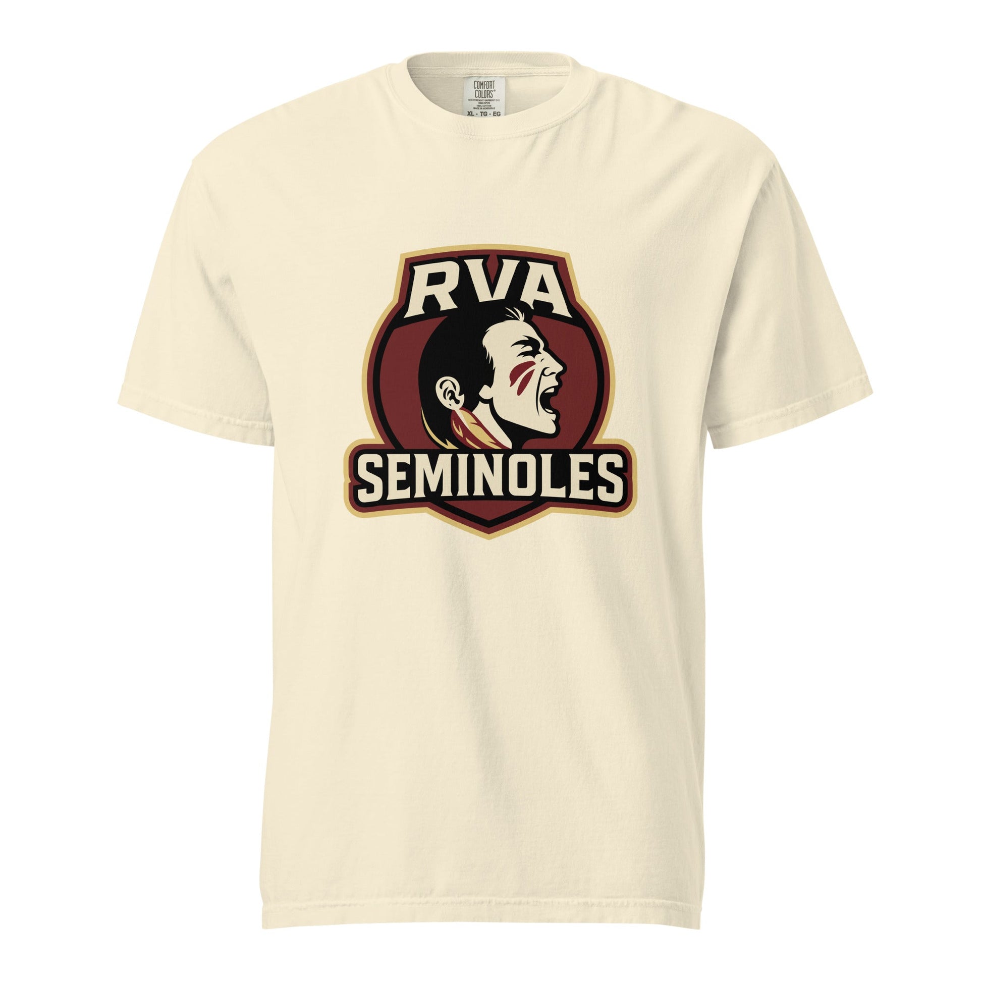 Signature | Comfort Colors T-Shirt | RVA Seminoles | Mascot Logo