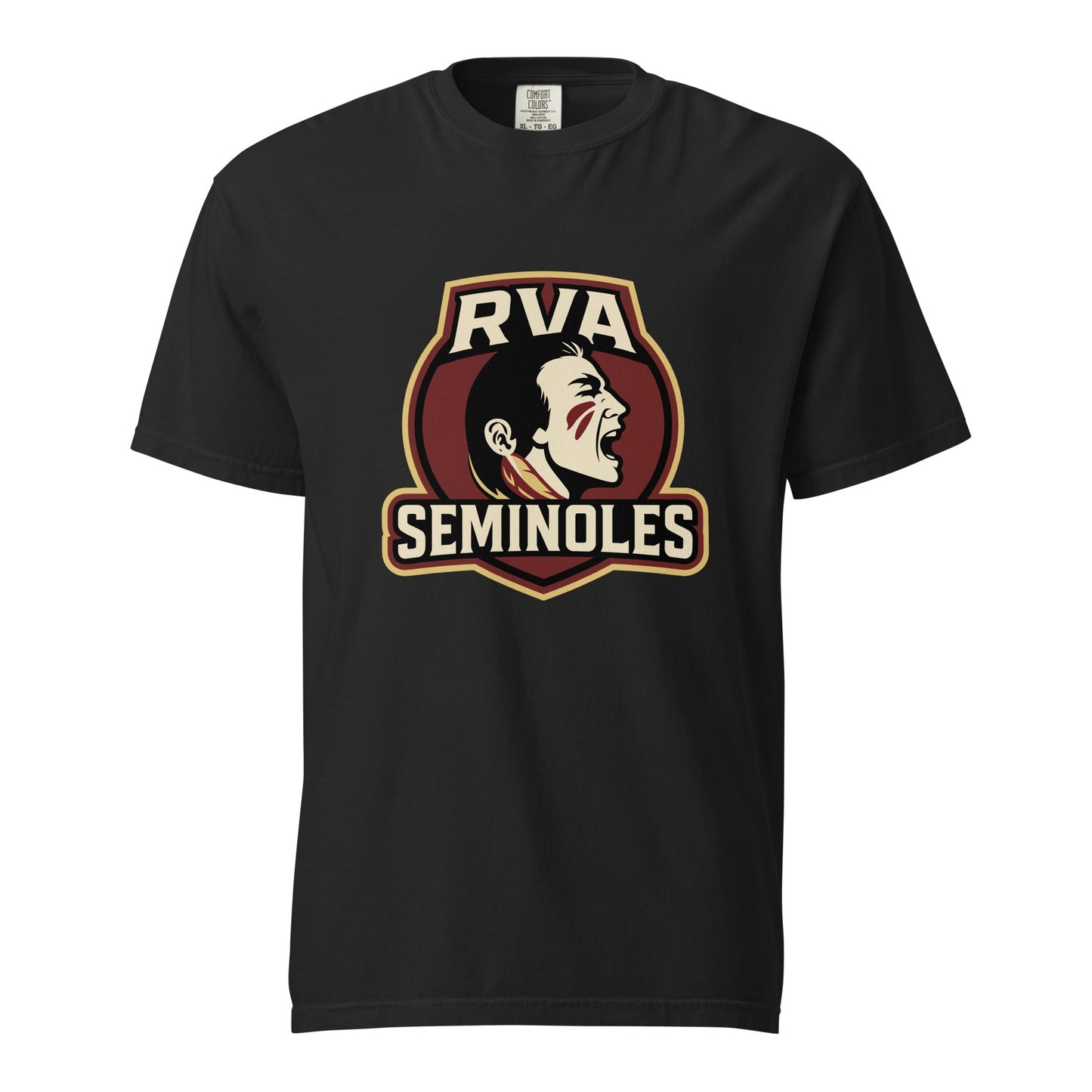 Signature | Comfort Colors T-Shirt | RVA Seminoles | Mascot Logo