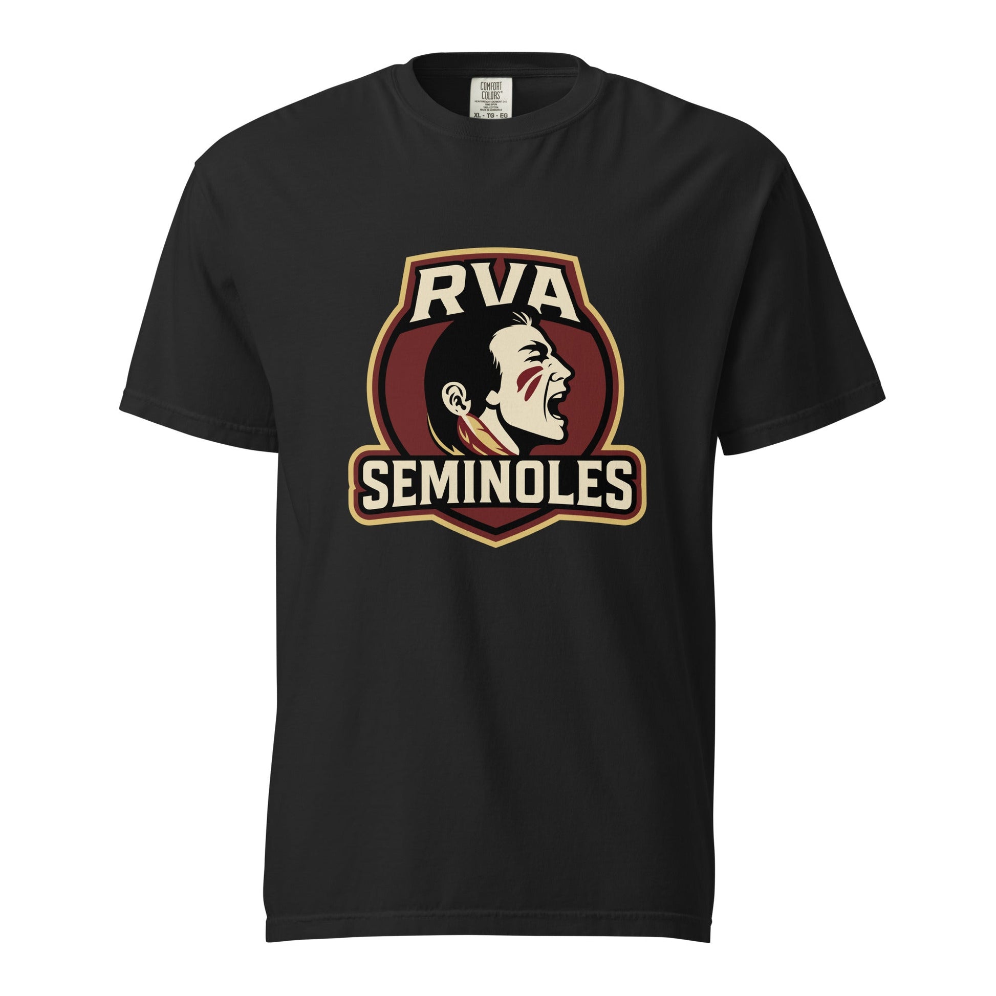 Signature | Comfort Colors T-Shirt | RVA Seminoles | Mascot Logo