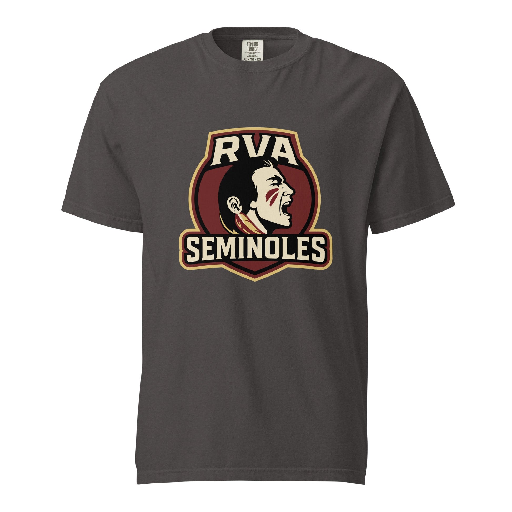 Signature | Comfort Colors T-Shirt | RVA Seminoles | Mascot Logo