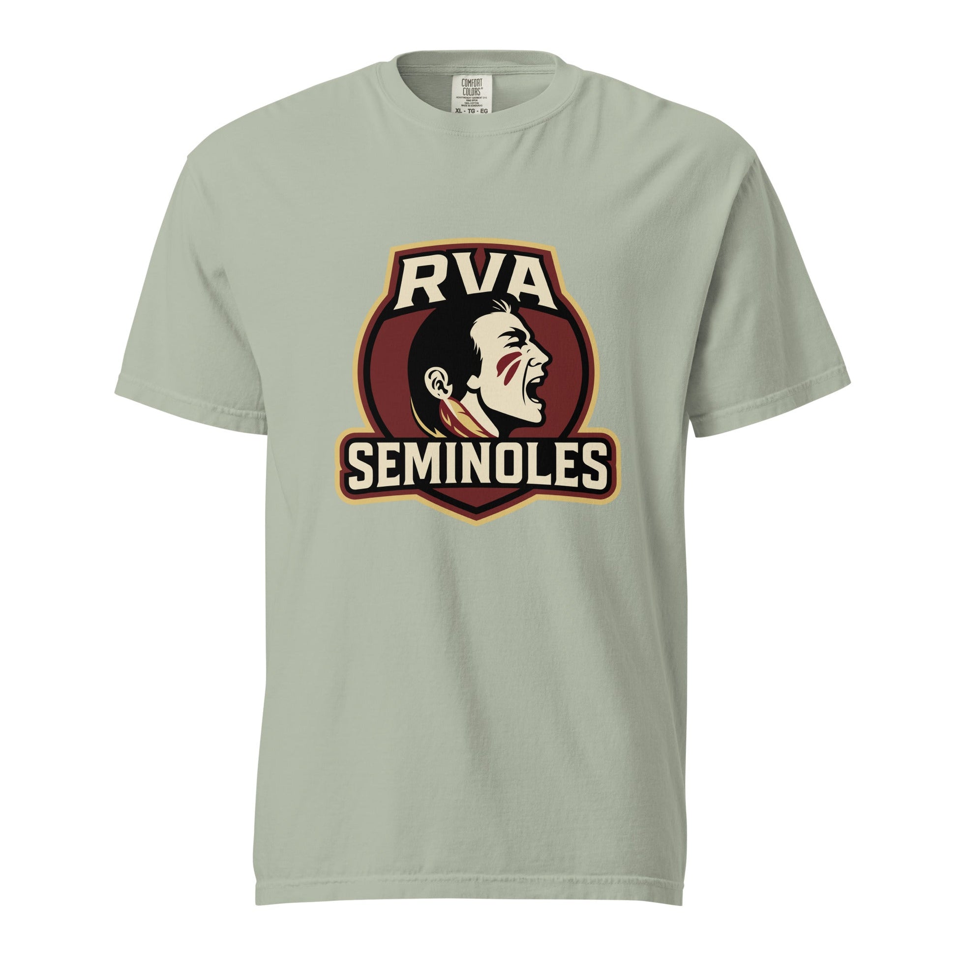 Signature | Comfort Colors T-Shirt | RVA Seminoles | Mascot Logo