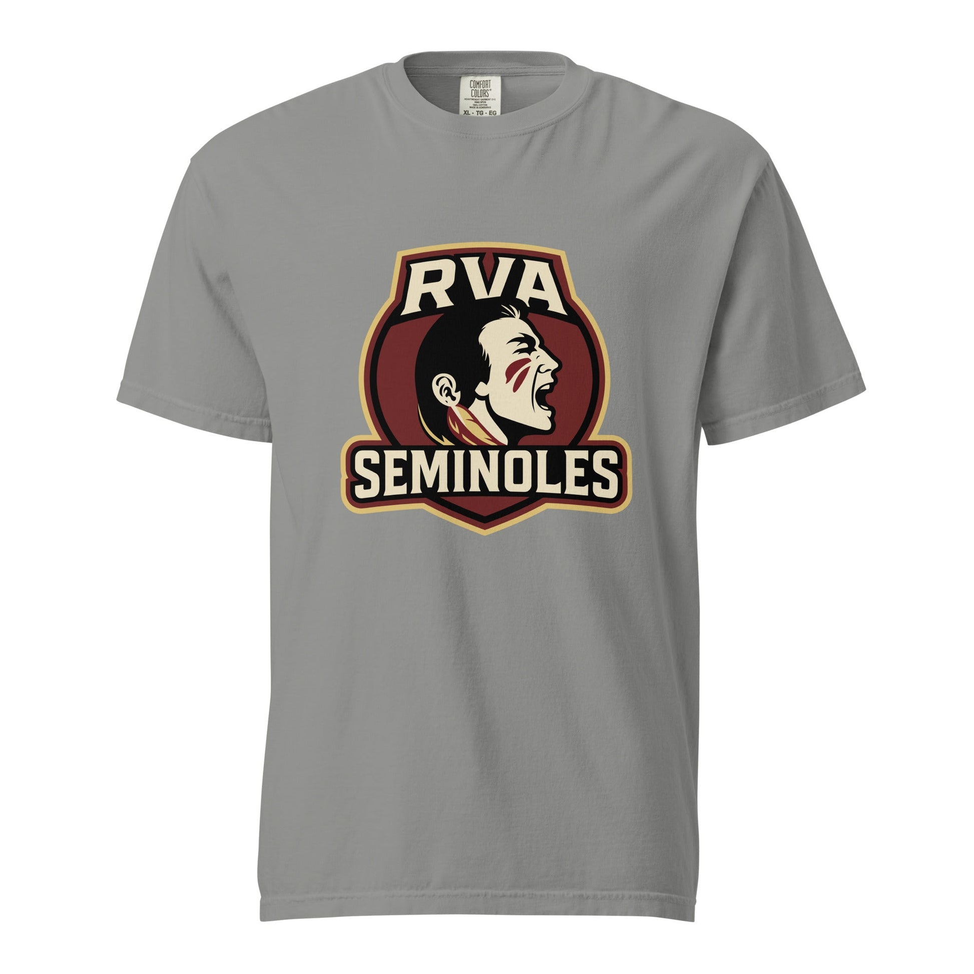 Signature | Comfort Colors T-Shirt | RVA Seminoles | Mascot Logo