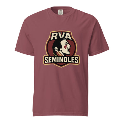 Signature | Comfort Colors T-Shirt | RVA Seminoles | Mascot Logo