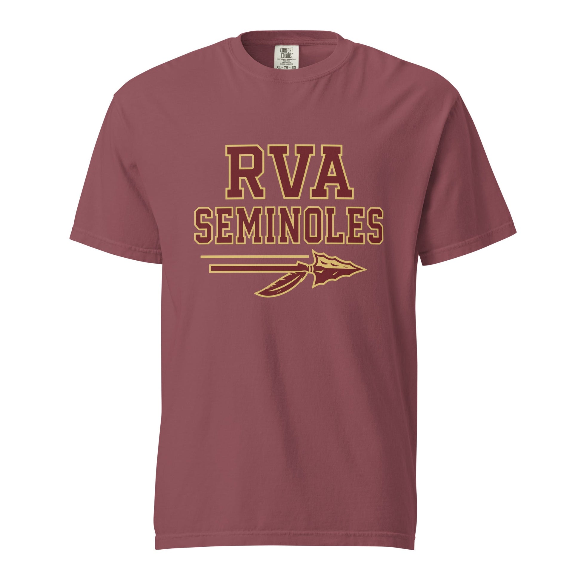 Signature | Comfort Colors T-Shirt | RVA Seminoles | Script Logo