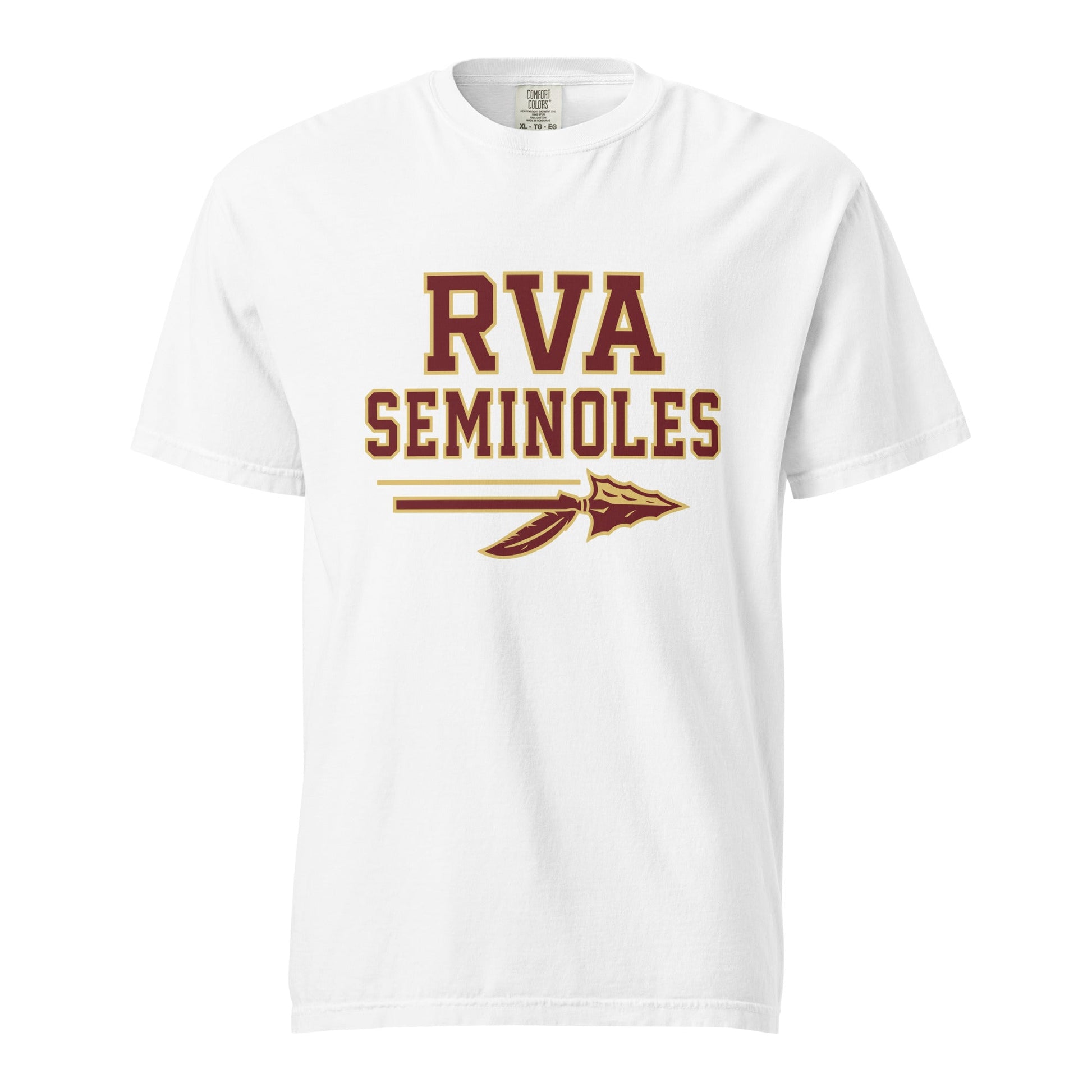 Signature | Comfort Colors T-Shirt | RVA Seminoles | Script Logo