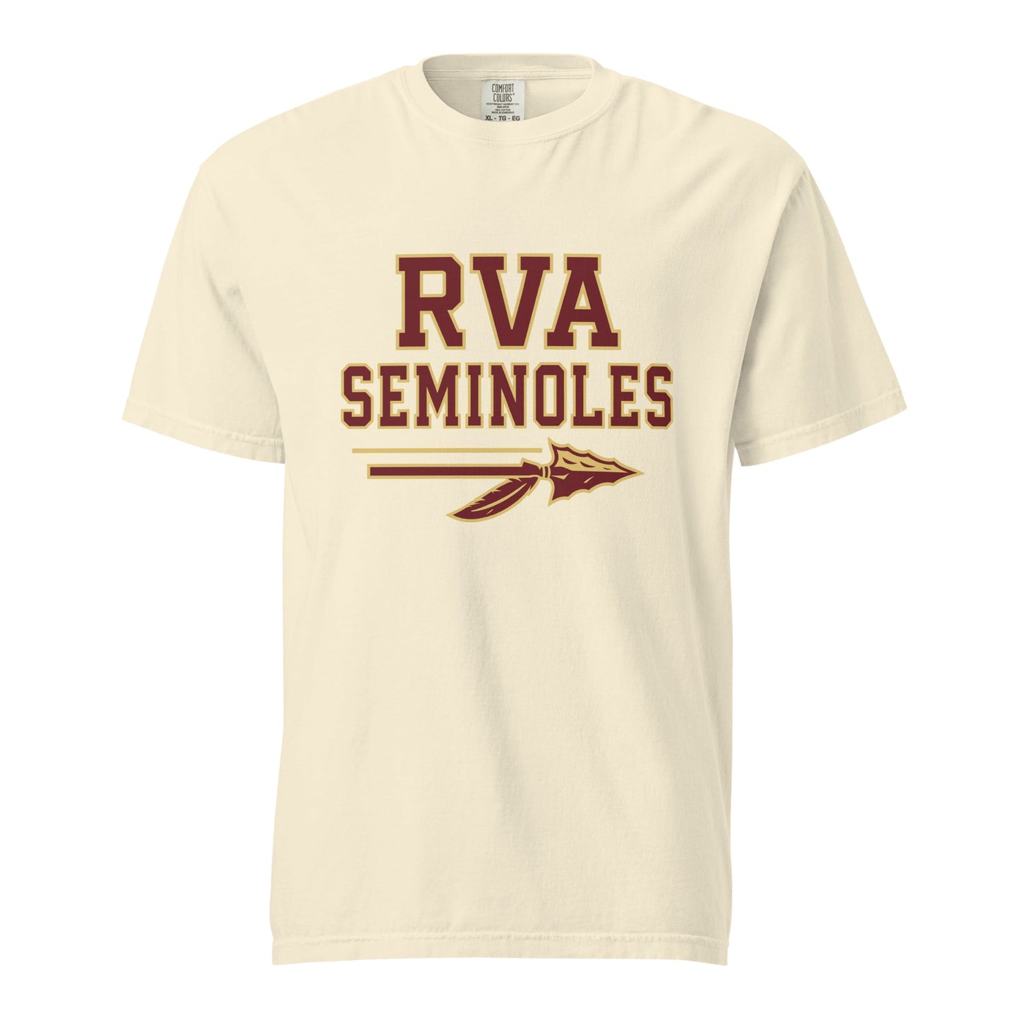 Signature | Comfort Colors T-Shirt | RVA Seminoles | Script Logo