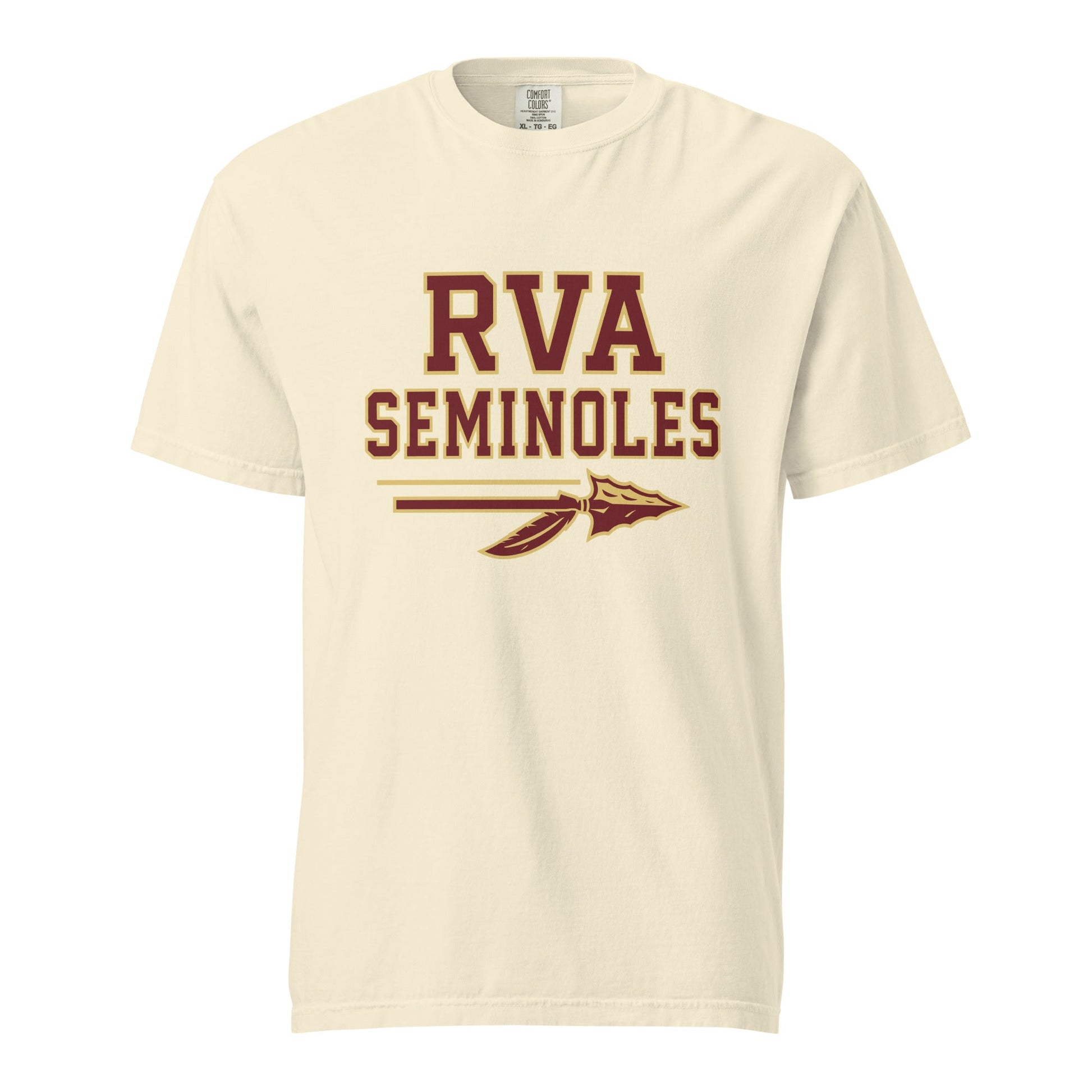 Signature | Comfort Colors T-Shirt | RVA Seminoles | Script Logo