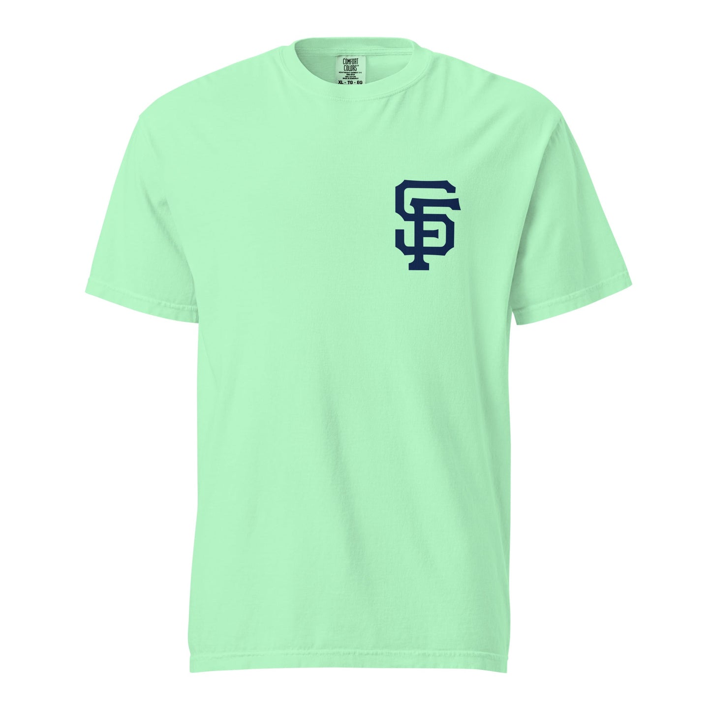 Signature | Comfort Colors T-Shirt | Saint Francis School | SF Crest Logo