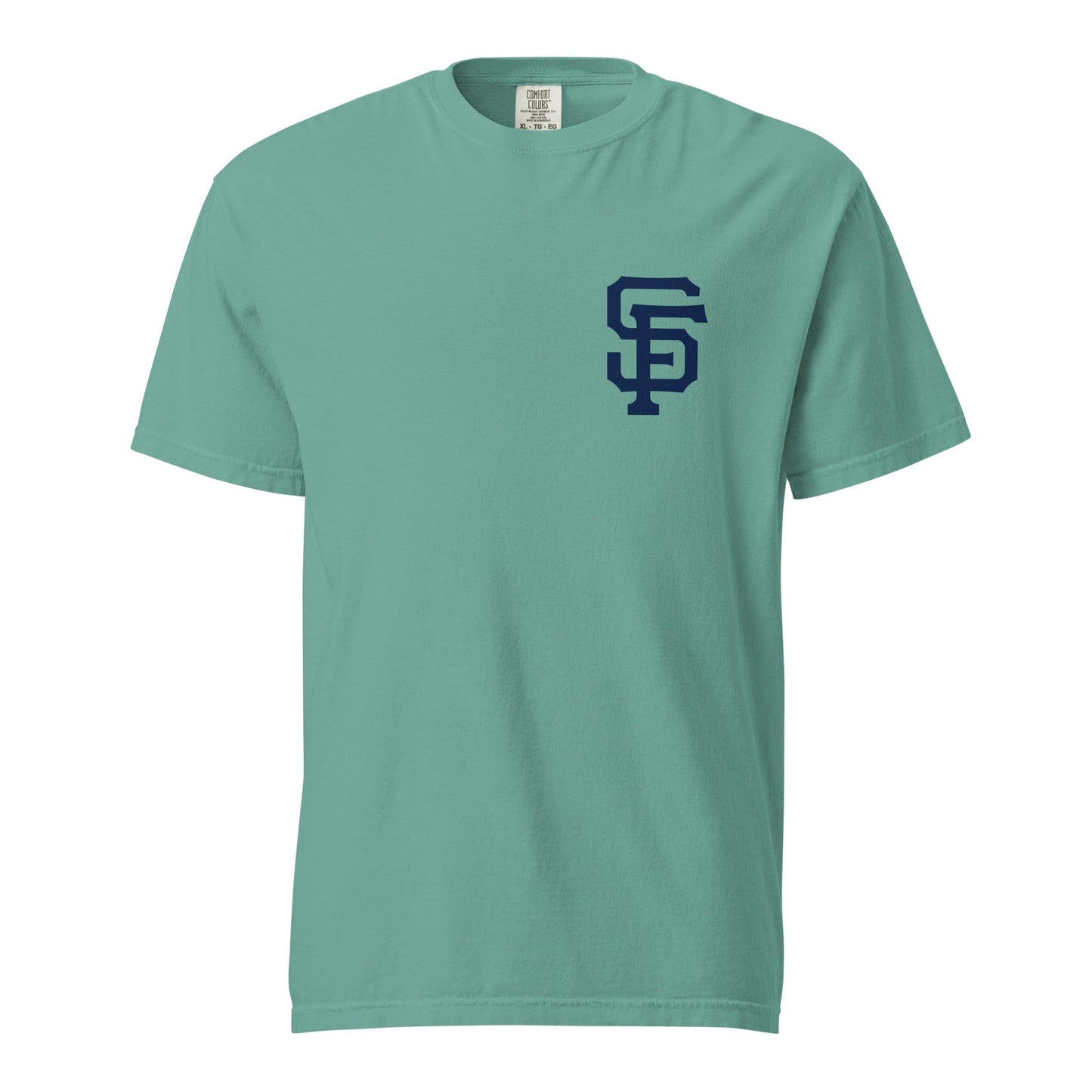 Signature | Comfort Colors T-Shirt | Saint Francis School | SF Crest Logo