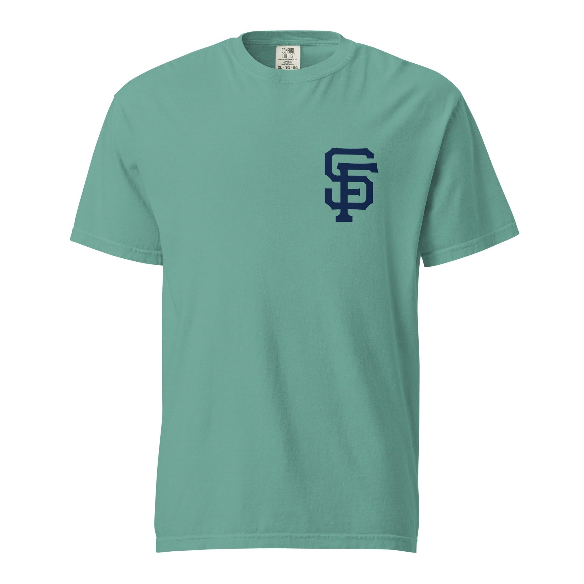 Signature | Comfort Colors T-Shirt | Saint Francis School | SF Crest Logo