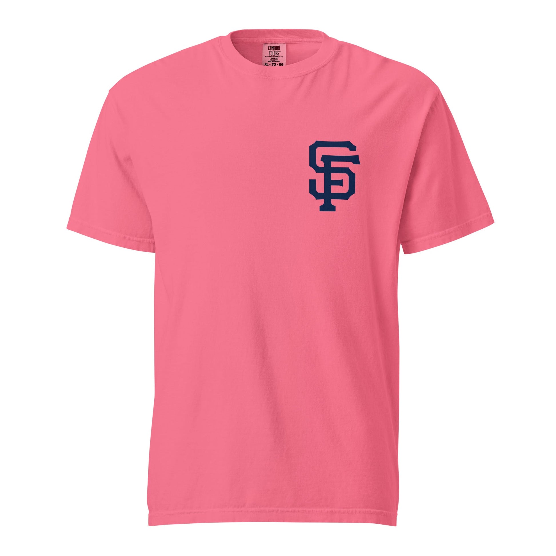Signature | Comfort Colors T-Shirt | Saint Francis School | SF Crest Logo