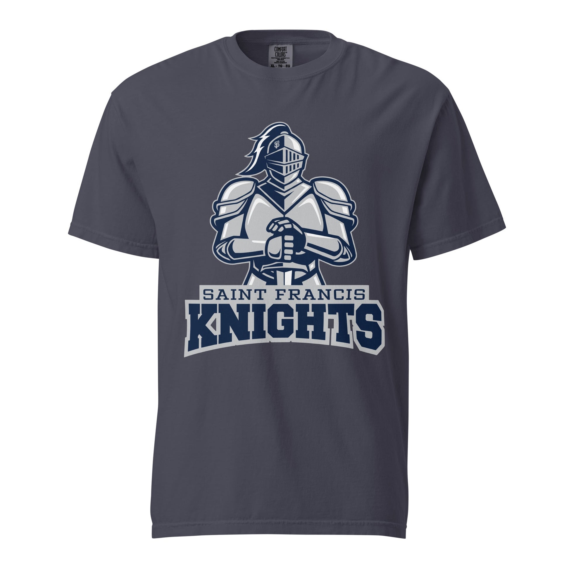 Signature | Comfort Colors T-Shirt | Saint Francis School | Valor Athletics Logo