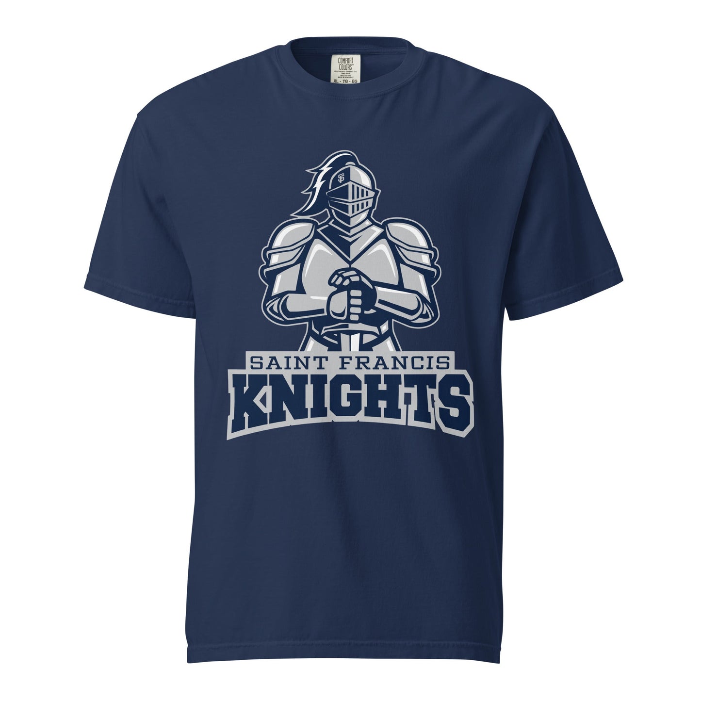 Signature | Comfort Colors T-Shirt | Saint Francis School | Valor Athletics Logo