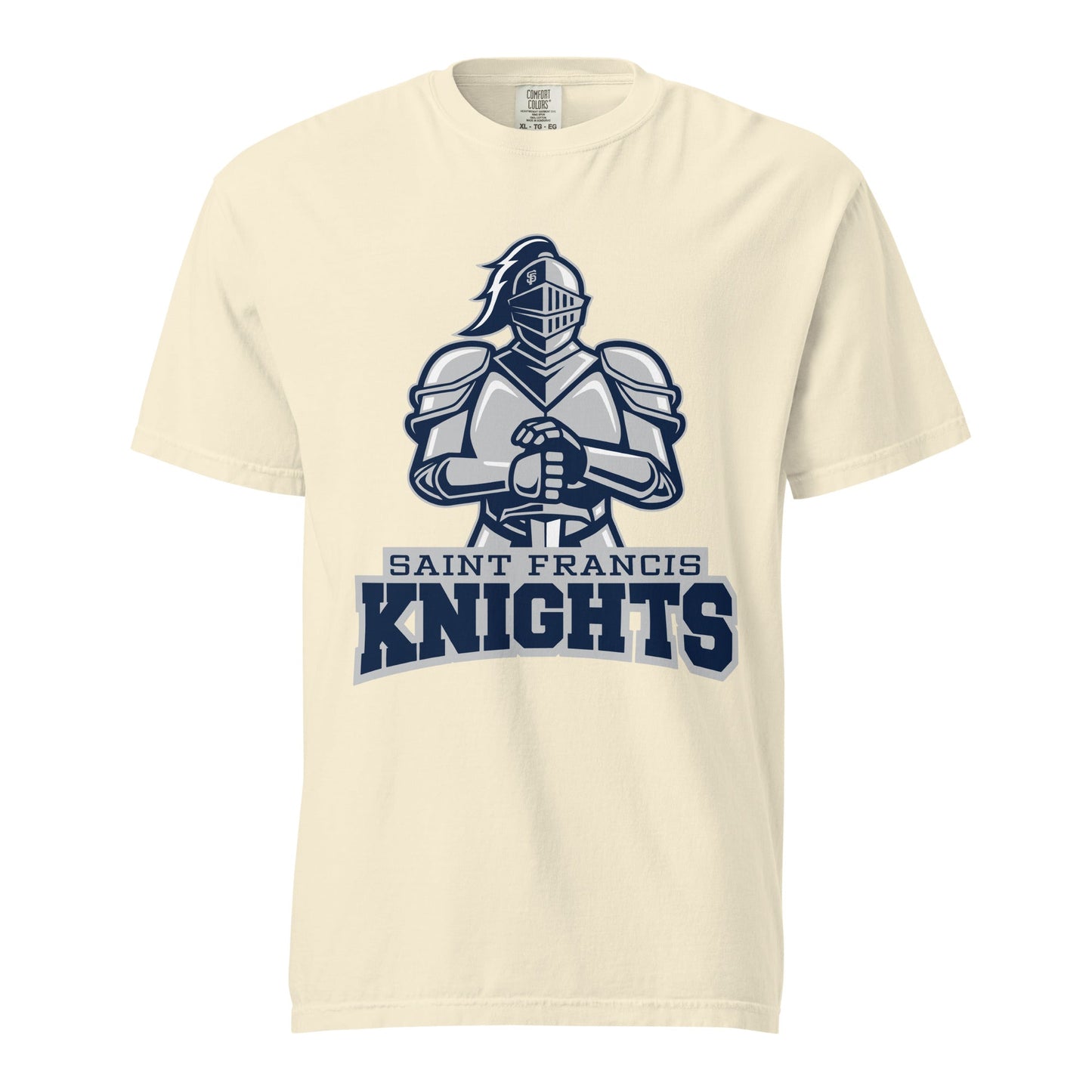 Signature | Comfort Colors T-Shirt | Saint Francis School | Valor Athletics Logo