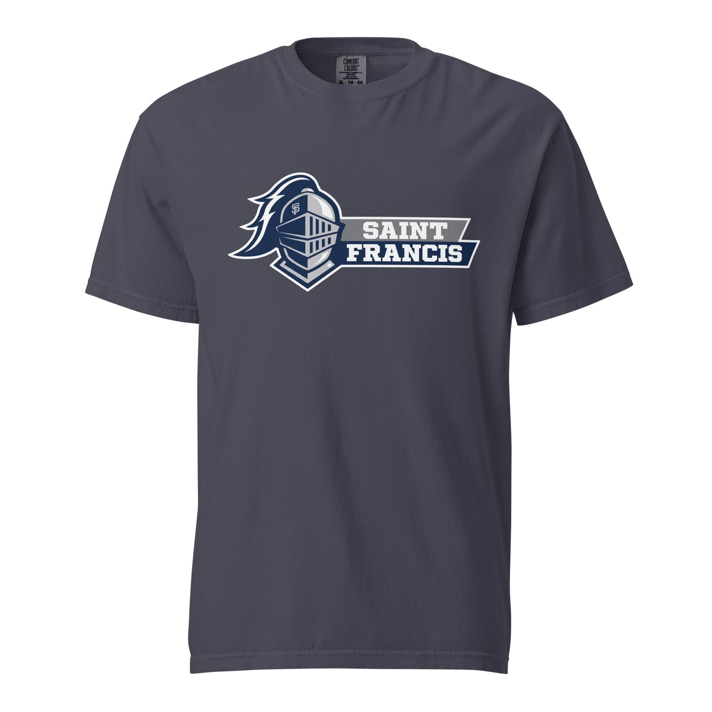 Signature | Comfort Colors T-Shirt | Saint Francis School | Vanguard Logo