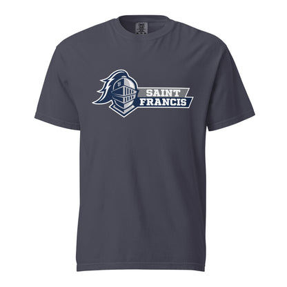Signature | Comfort Colors T-Shirt | Saint Francis School | Vanguard Logo