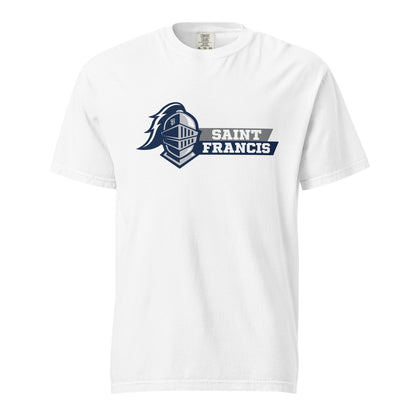 Signature | Comfort Colors T-Shirt | Saint Francis School | Vanguard Logo