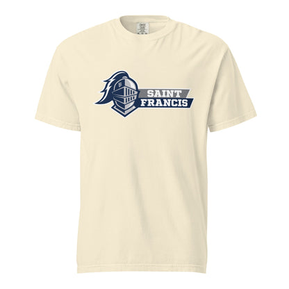 Signature | Comfort Colors T-Shirt | Saint Francis School | Vanguard Logo