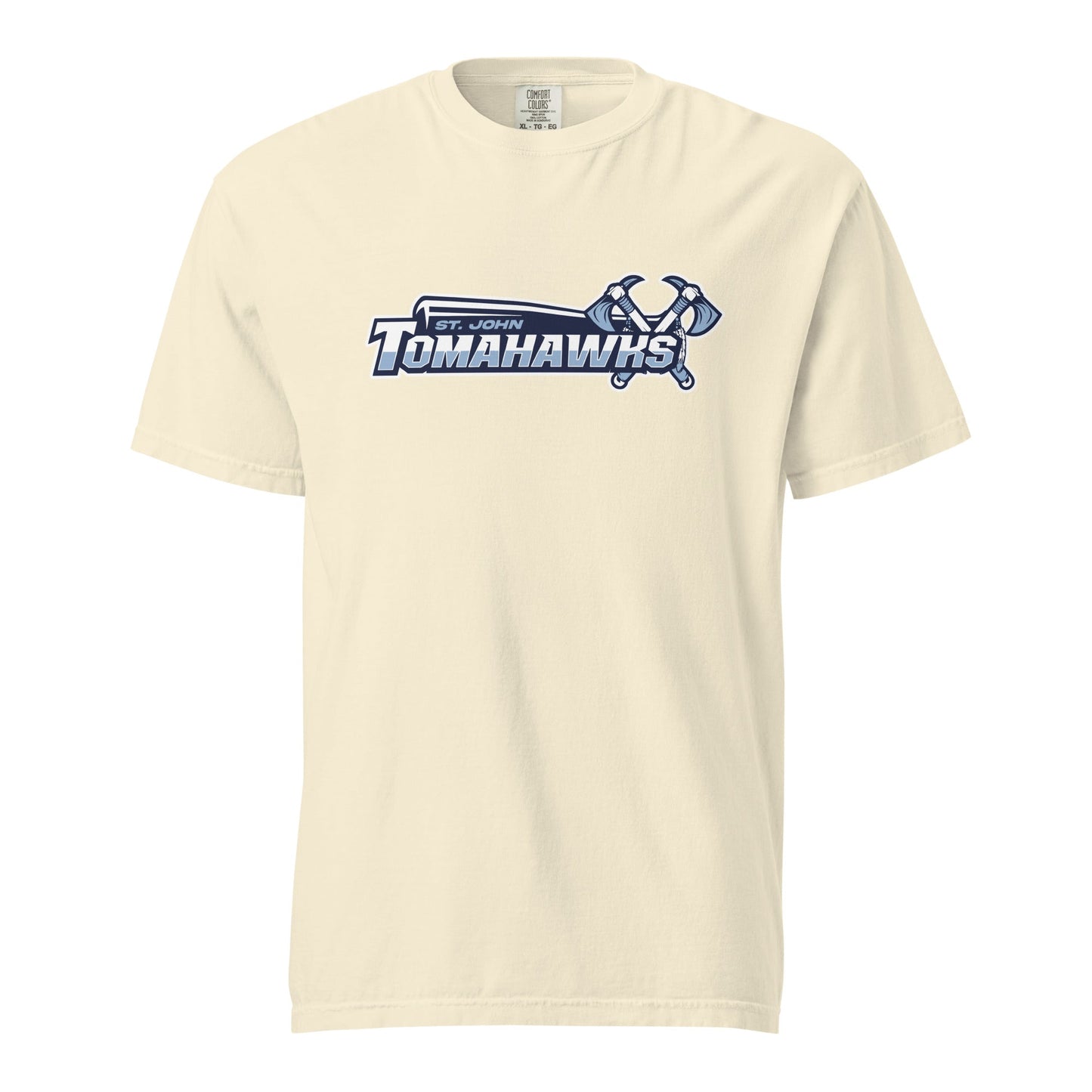 Signature | Comfort Colors T-Shirt | Saint John Tomahawks | Script Logo