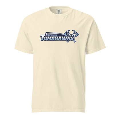 Signature | Comfort Colors T-Shirt | Saint John Tomahawks | Script Logo