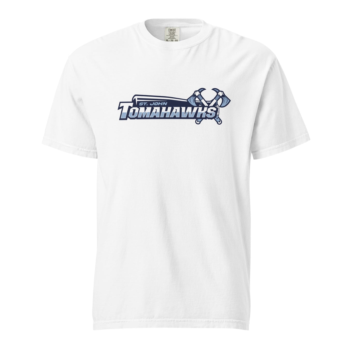 Signature | Comfort Colors T-Shirt | Saint John Tomahawks | Script Logo