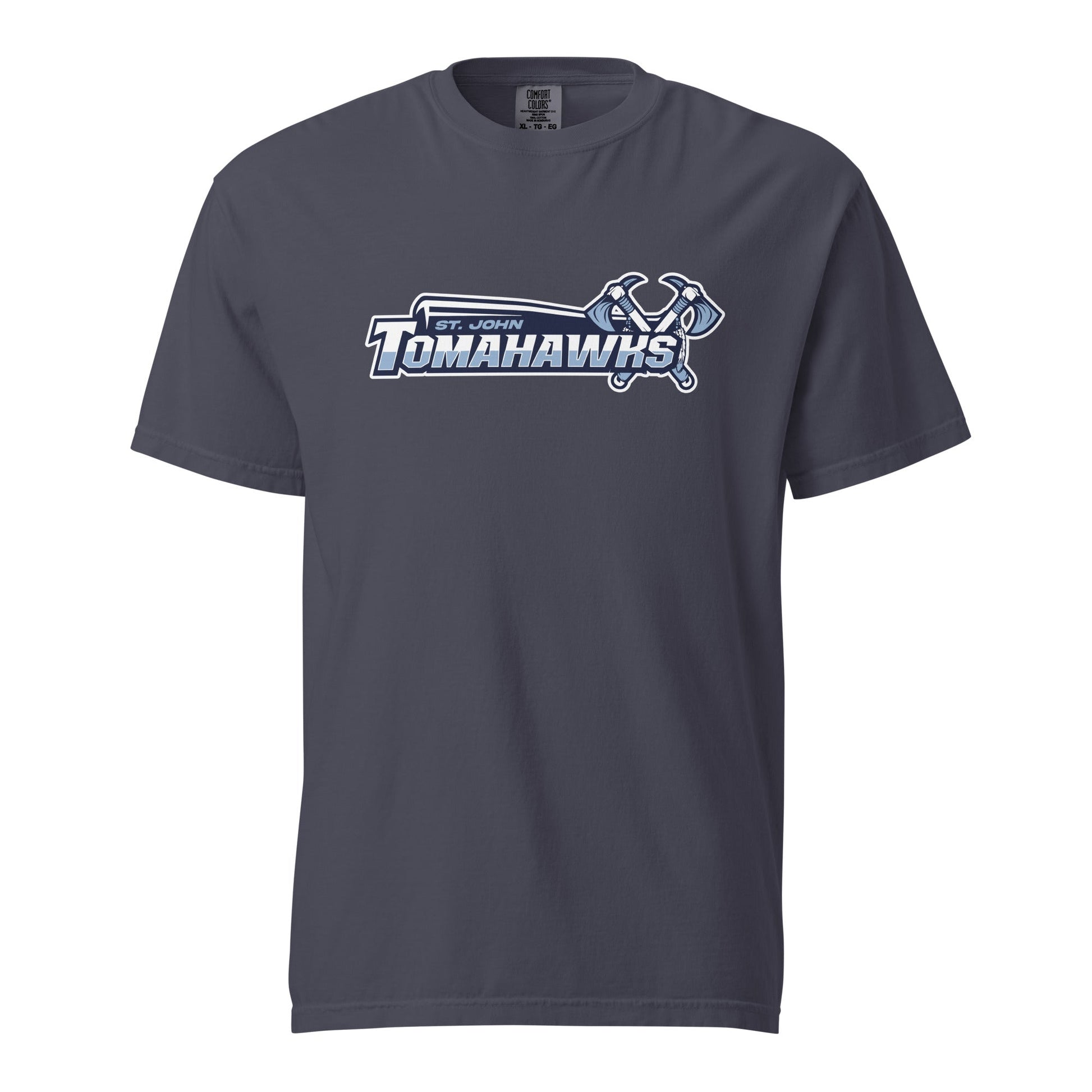Signature | Comfort Colors T-Shirt | Saint John Tomahawks | Script Logo