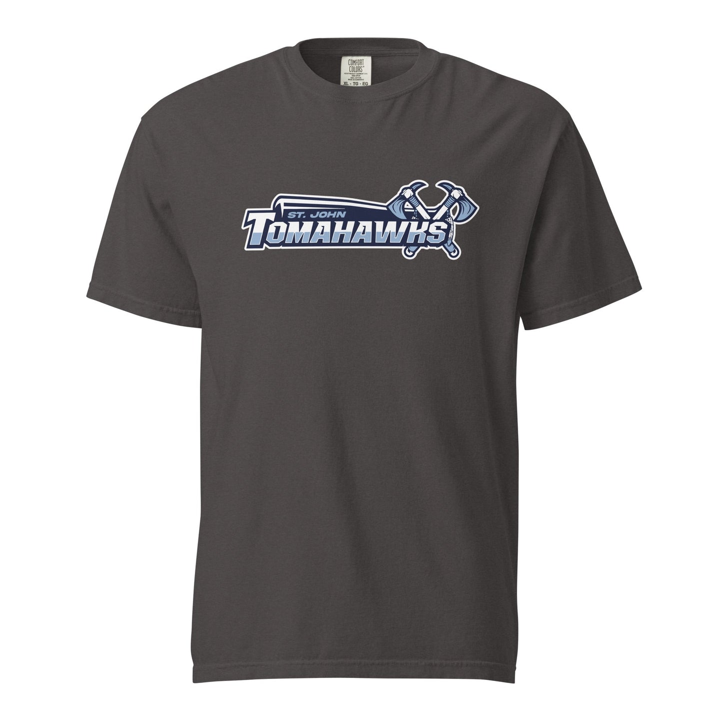 Signature | Comfort Colors T-Shirt | Saint John Tomahawks | Script Logo