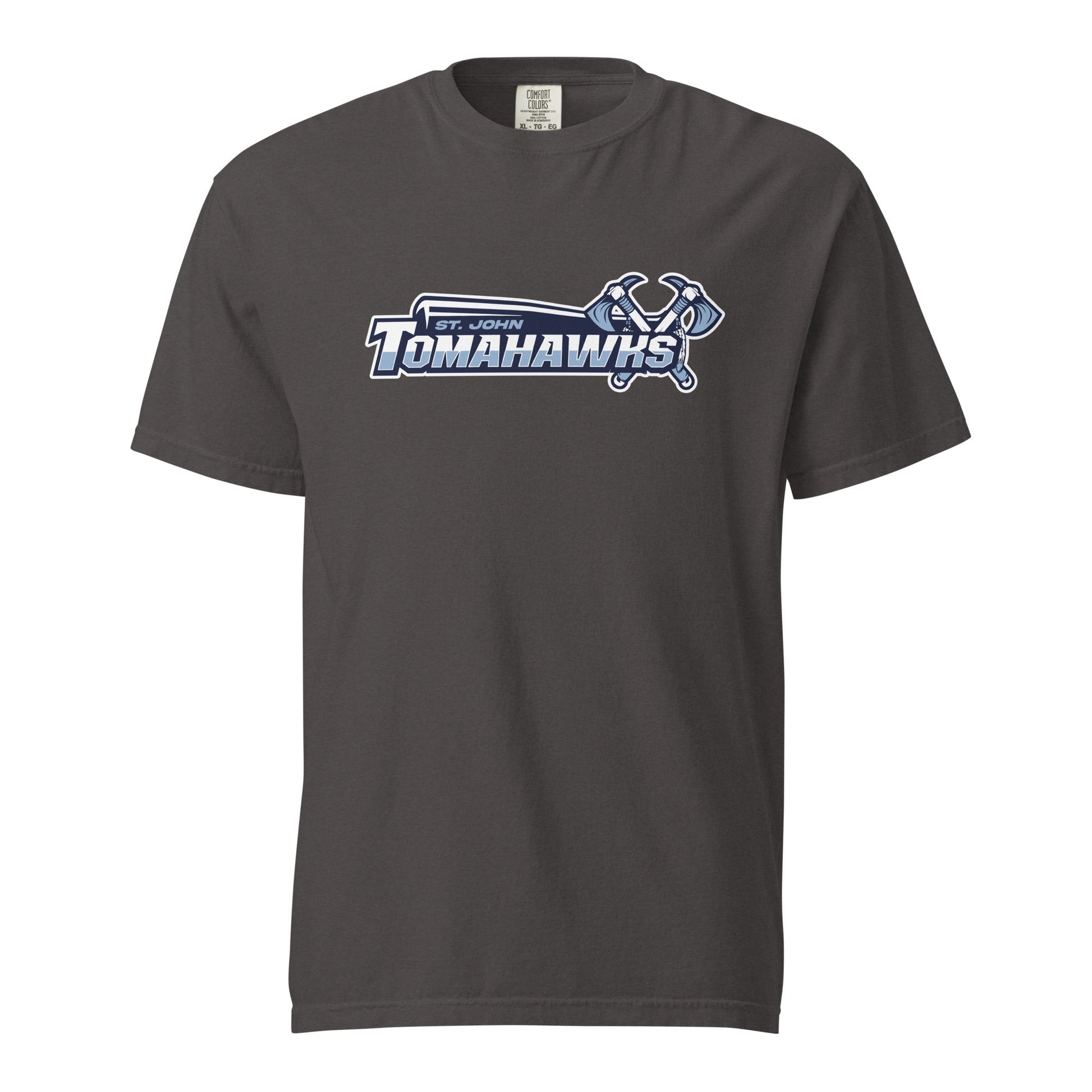 Signature | Comfort Colors T-Shirt | Saint John Tomahawks | Script Logo