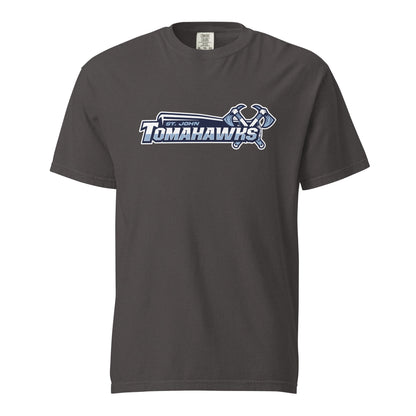 Signature | Comfort Colors T-Shirt | Saint John Tomahawks | Script Logo