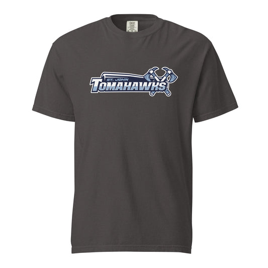 Signature | Comfort Colors T-Shirt | Saint John Tomahawks | Script Logo