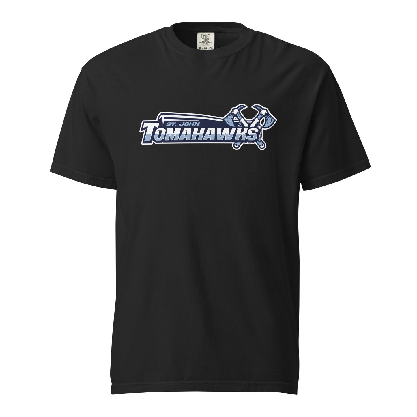 Signature | Comfort Colors T-Shirt | Saint John Tomahawks | Script Logo