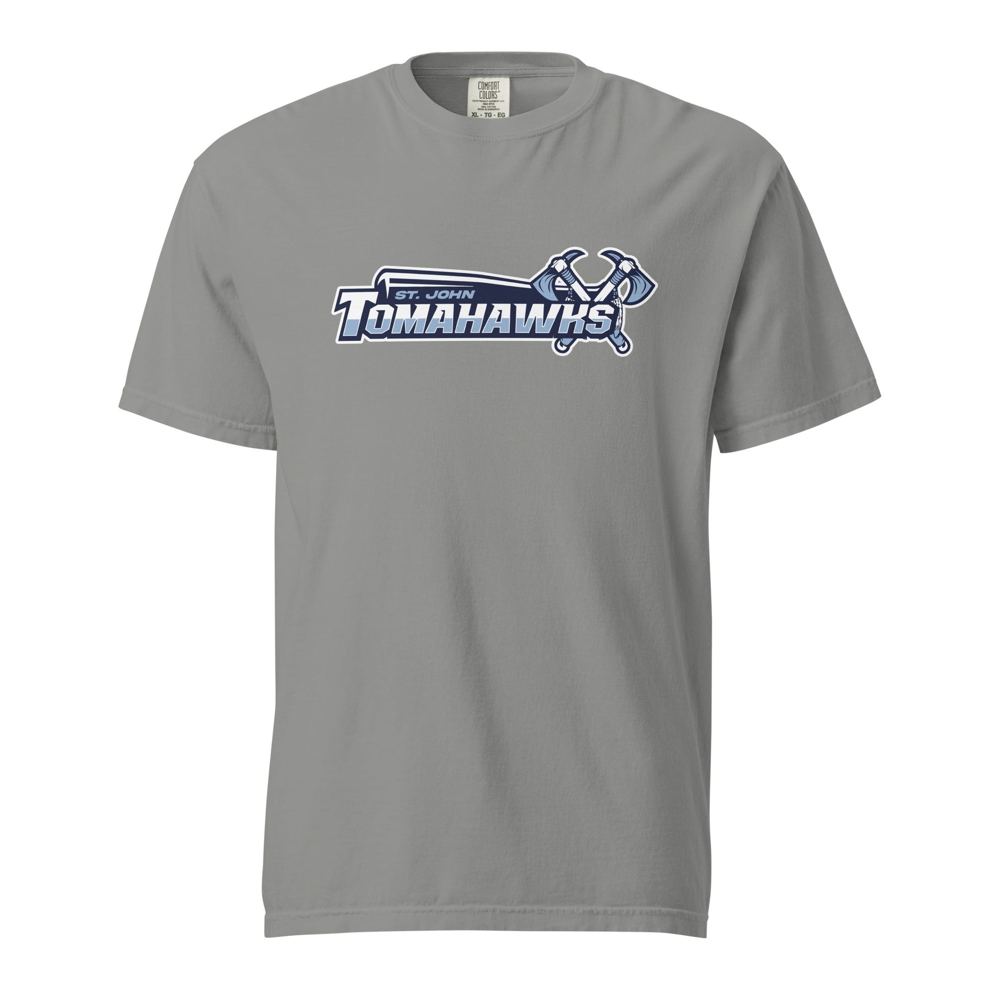 Signature | Comfort Colors T-Shirt | Saint John Tomahawks | Script Logo