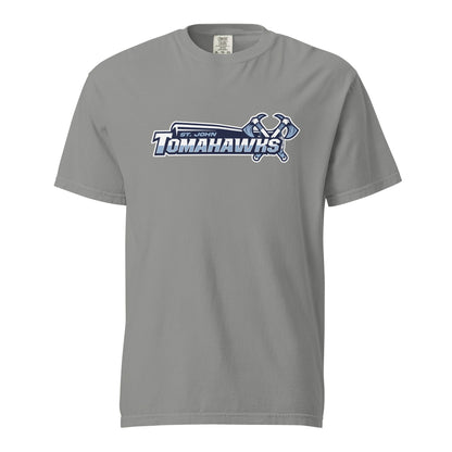 Signature | Comfort Colors T-Shirt | Saint John Tomahawks | Script Logo
