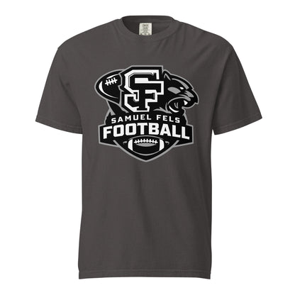 Signature | Comfort Colors T-Shirt | Samuel Fels Football | Crest Logo