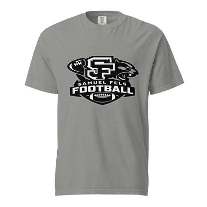Signature | Comfort Colors T-Shirt | Samuel Fels Football | Crest Logo