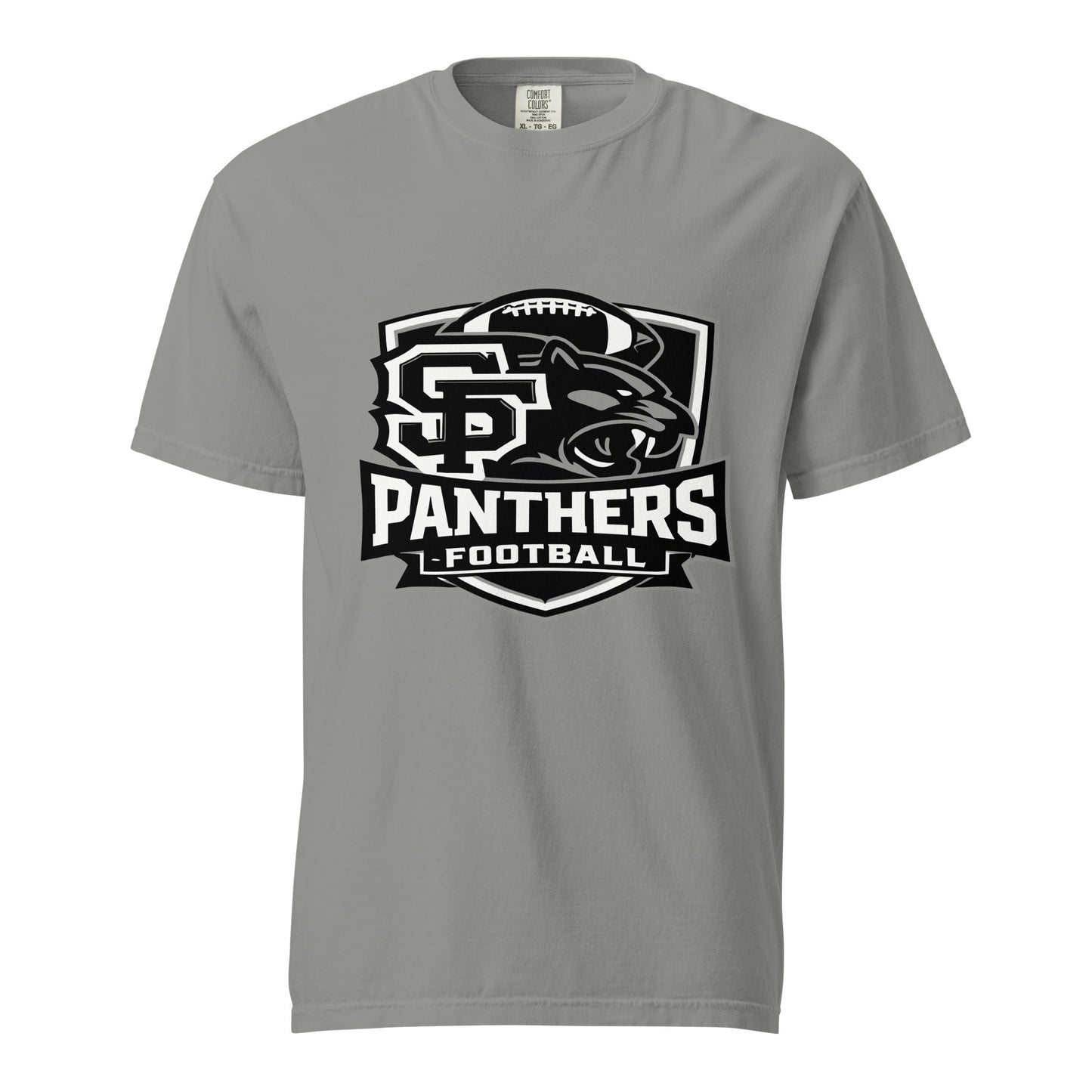Signature | Comfort Colors T-Shirt | Samuel Fels Football | Shield Logo