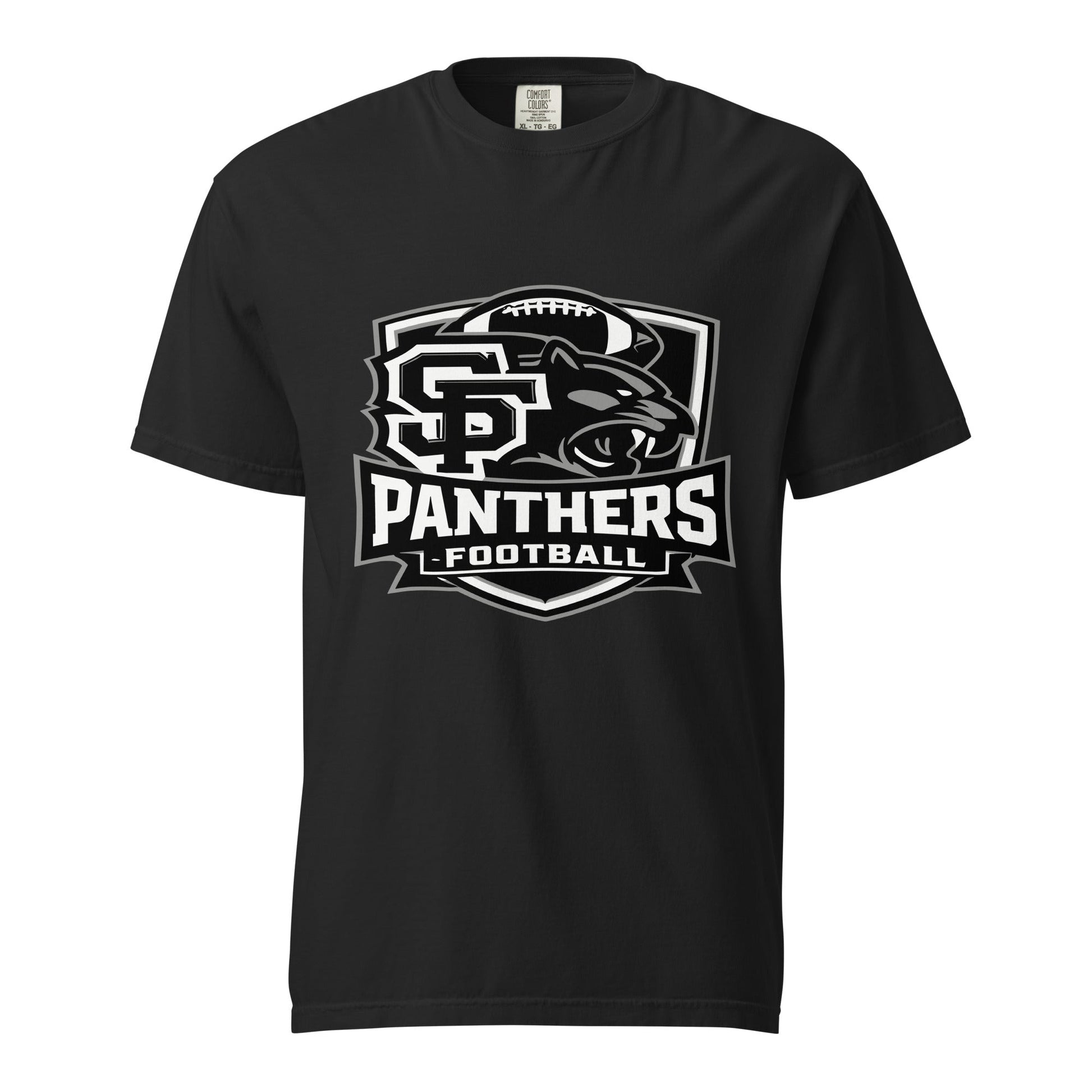 Signature | Comfort Colors T-Shirt | Samuel Fels Football | Shield Logo
