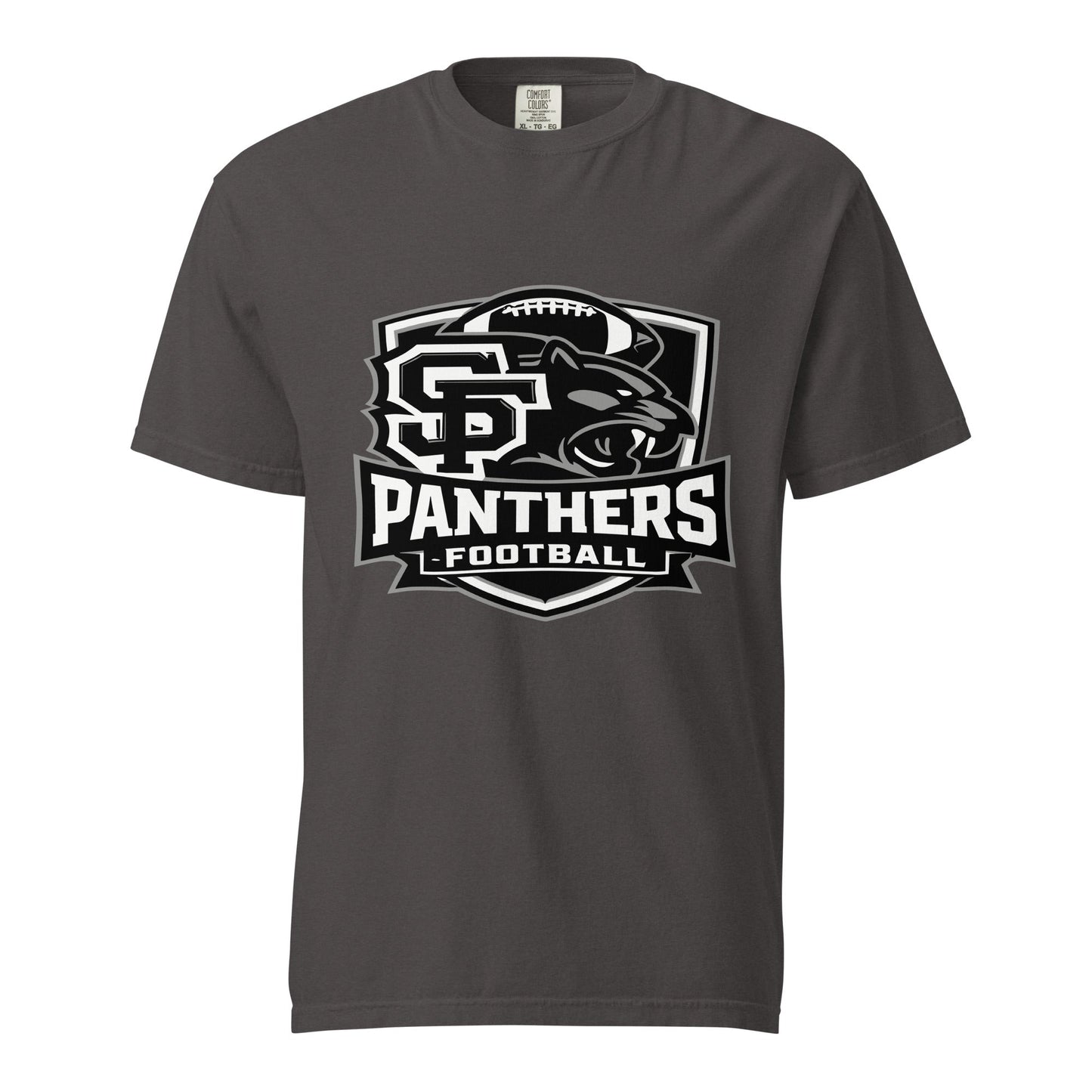 Signature | Comfort Colors T-Shirt | Samuel Fels Football | Shield Logo