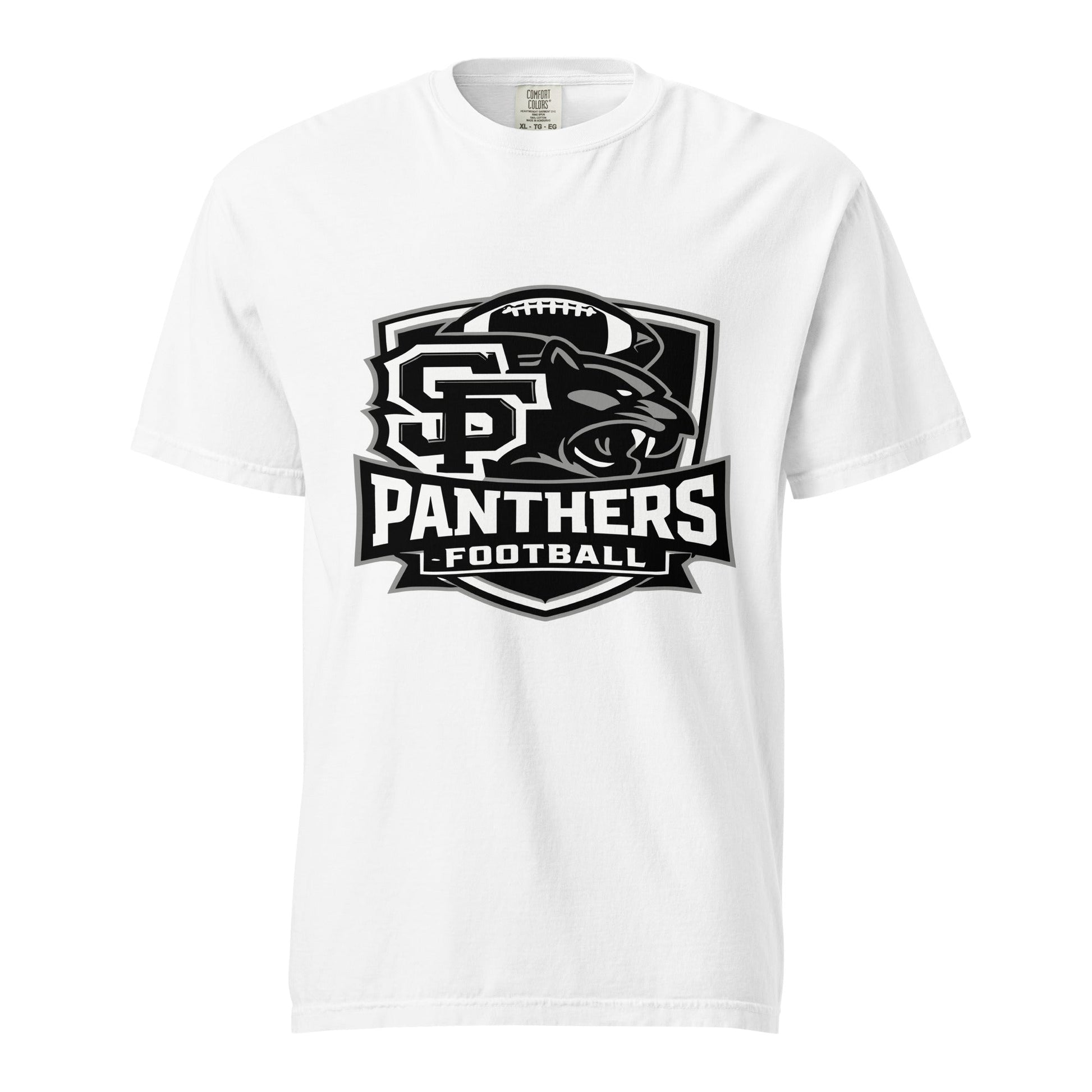 Signature | Comfort Colors T-Shirt | Samuel Fels Football | Shield Logo