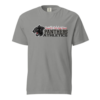 Signature | Comfort Colors T-Shirt | Samuel Fels Football | Vanguard Logo