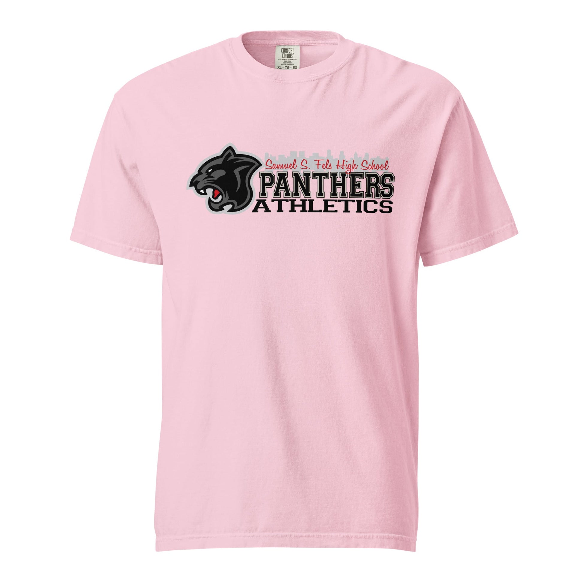 Signature | Comfort Colors T-Shirt | Samuel Fels Football | Vanguard Logo