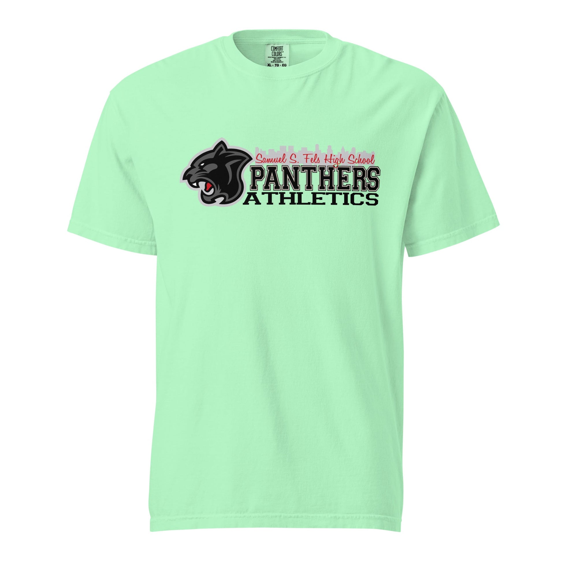 Signature | Comfort Colors T-Shirt | Samuel Fels Football | Vanguard Logo