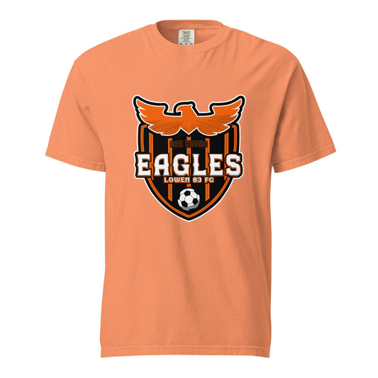 Signature | Comfort Colors T-Shirt | San Bruno Eagles | Shield Logo