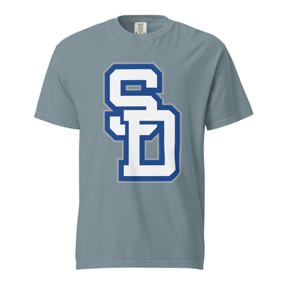 Signature | Comfort Colors T-Shirt | San Diego High School Wrestling | Crest Logo