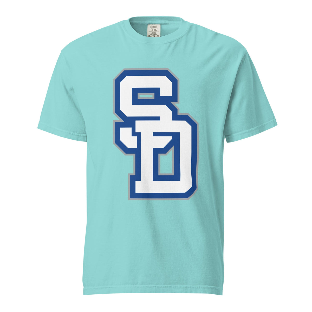Signature | Comfort Colors T-Shirt | San Diego High School Wrestling | Crest Logo